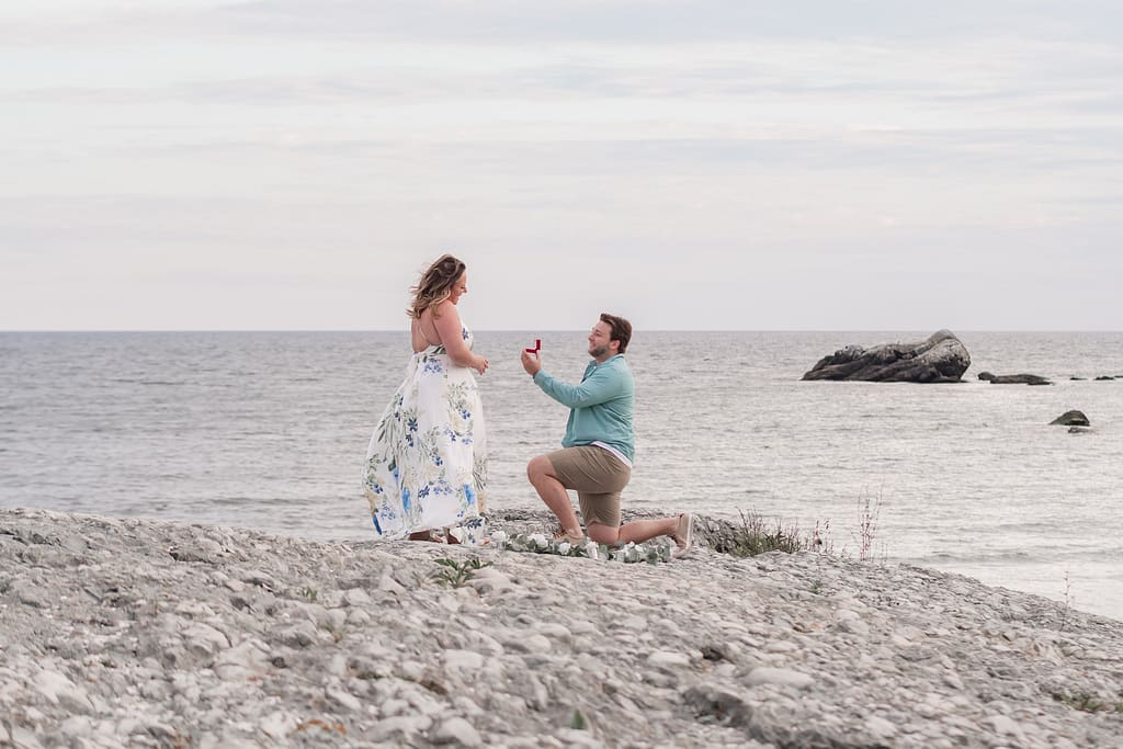 middletown proposal on the beach