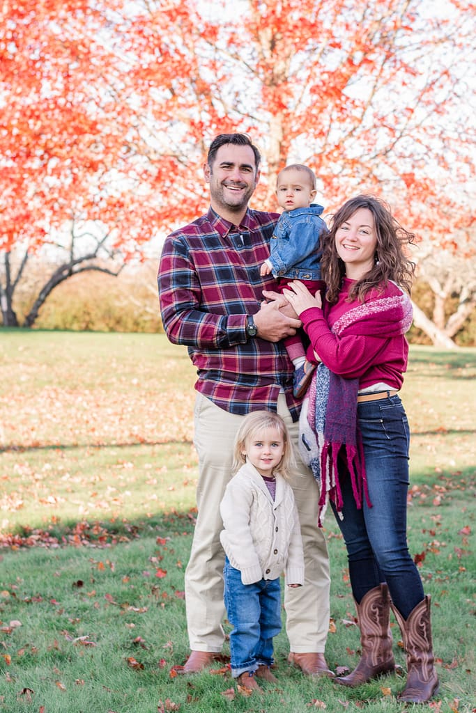 Fall Family Photos in Rhode Island | Kaiser Family