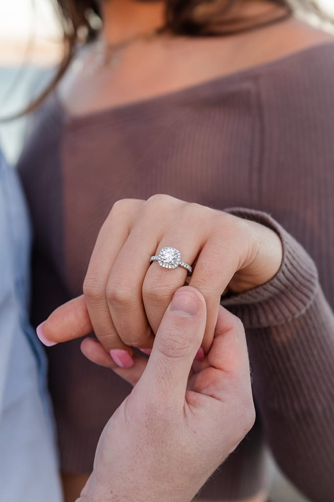 jared's diamond engagement ring