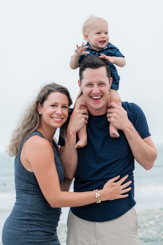 Beach Family Portraits in Middletown | Rupprecht Family